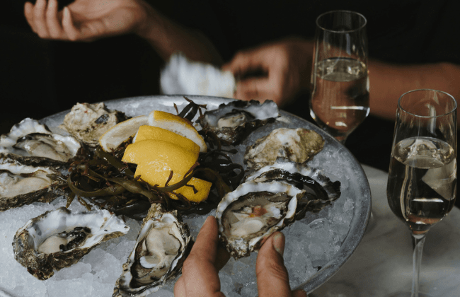 Champagne-and-oyster-bar